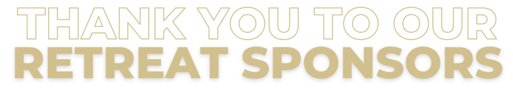Retreat Sponsors BAnner